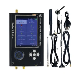 HackRF One R9 V2.0.1 +PortaPack H2 + 5 Antennas + Data Cable 1MHz-6GHz SDR Radio Assembled